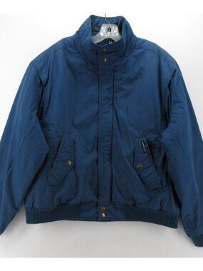 VTG Members Only Jacket 44 Harrington Coat Sherpa Fleece Lined Bomber *